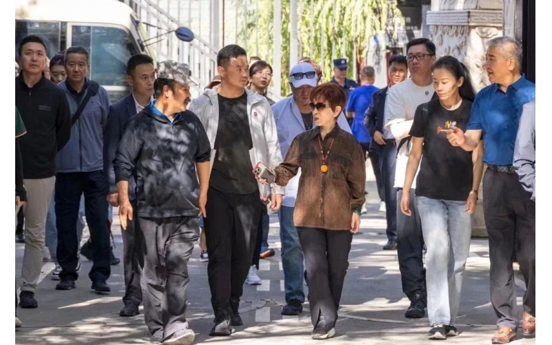中國國民黨前主席洪秀柱參訪(fǎng)野馬集團